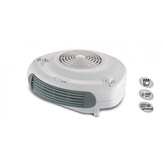 Bajaj Majesty RX11 2000 Watts Heat Convector Room Heater (Ivory)