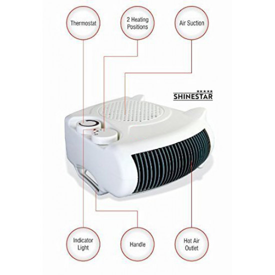 Shinestar Fan Heater ss234 (Heat Convector)