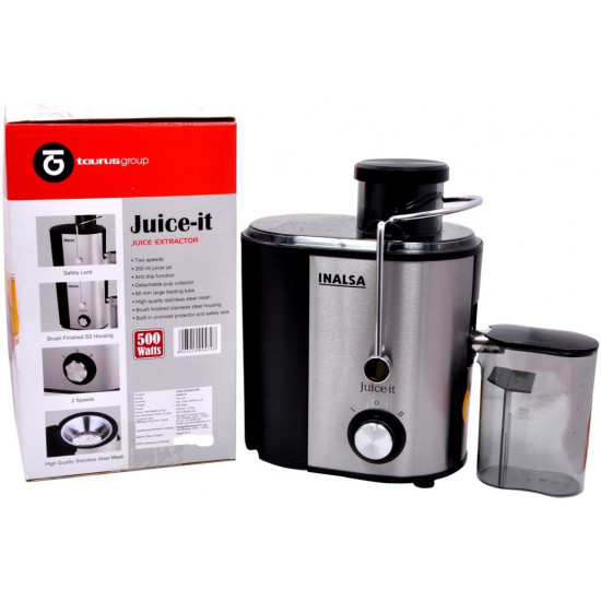 Inalsa Juiceit Juice Extractor 500 W Juicer