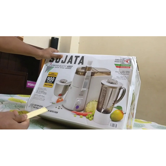 Sujata Powermatic Plus 900 Watts Juicer Mixer Grinder