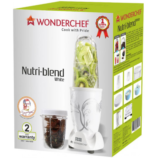 Wonderchef Nutri Blend Nutri-Blend 400 W (2 Jars)