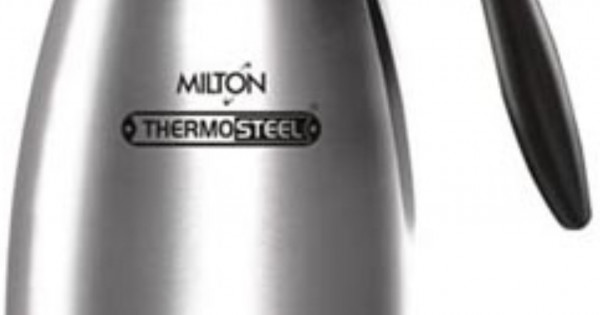 Milton Thermosteel Carafe 1500 ml Flask (Pack of 1, Steel/Chrome)