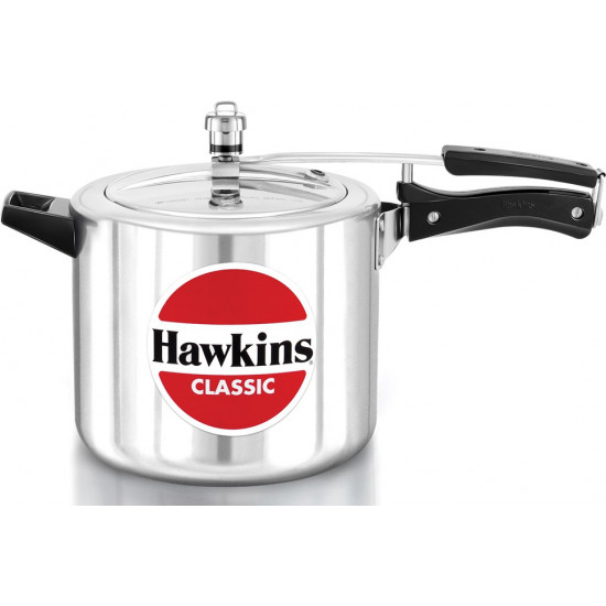 Hawkins Classic 6.5 L Pressure Cooker (Aluminium) CL65