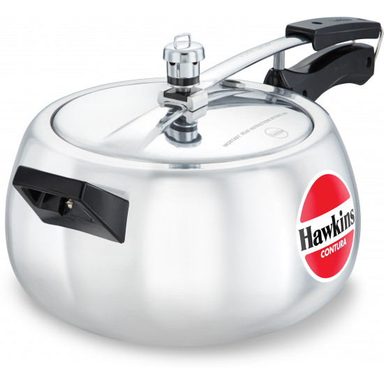 Hawkins Contura 5 L Pressure Cooker (Aluminium) HC50