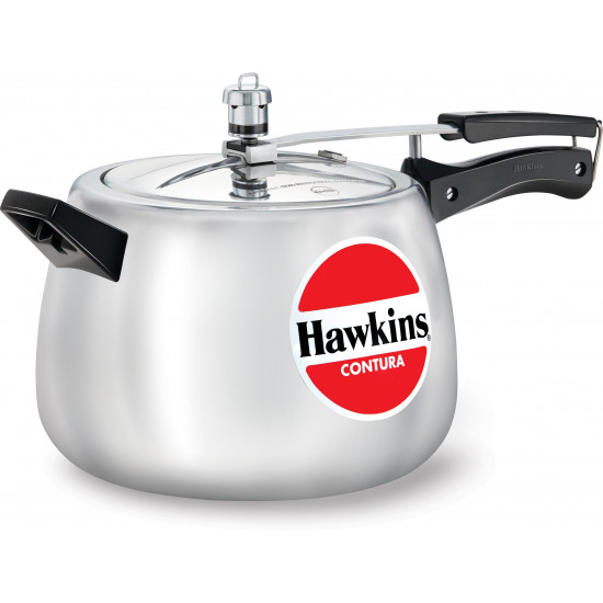Hawkins Contura 6.5 L Pressure Cooker (Aluminium)